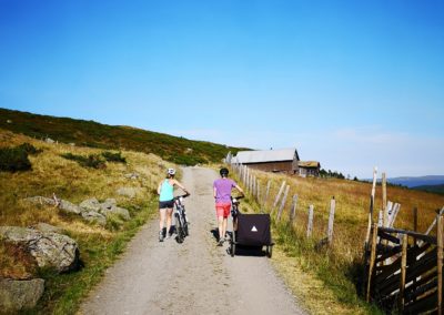 Bike trip to Sjøseterfjellet